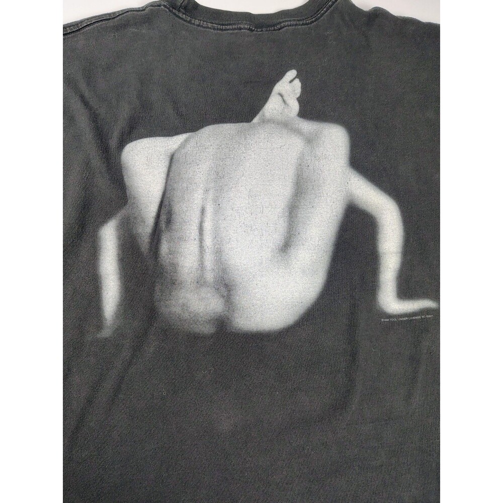 Vintage 90s TOOL Ænima AEnima Contortionist Giant Label T Shirt Size XL 1996